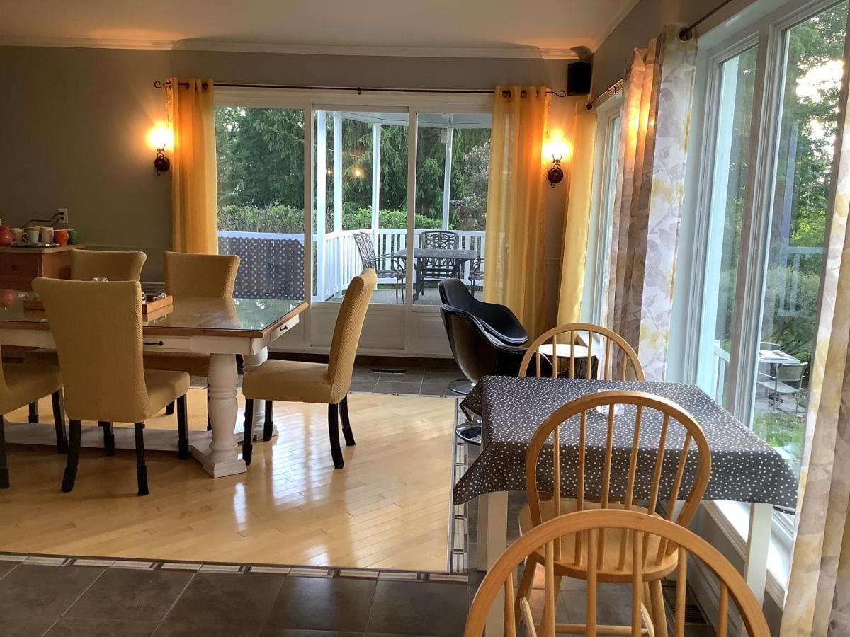 Bed and Breakfast Les Saisons Du Fleuve Lotbiniere Exteriér fotografie